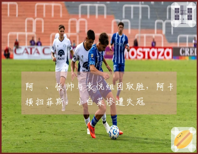 阿昺、张帅与袁悦组团取胜，阿卡横扫菲斯，小白菜惨遭失冠